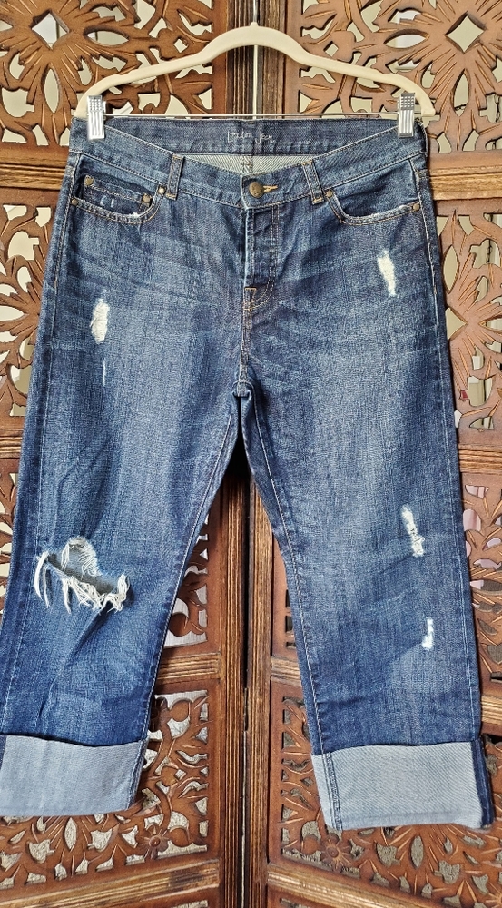 LONDON JEAN Wide Leg Boyfriend Jean